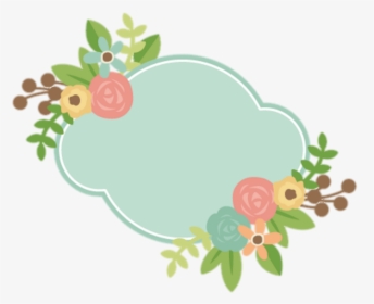 Transparent Tumblr Banners Png - Label With Flowers, Png Download, Transparent PNG