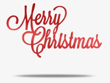 Merry Christmas Metal Wall Art - Calligraphy, HD Png Download, Transparent PNG