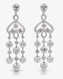 Diamond Earring Png - Transparent Diamond Earrings Png, Png Download, Transparent PNG