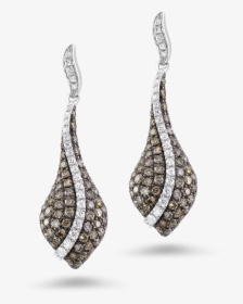 Fancy Earrings With Diamonds, HD Png Download, Transparent PNG