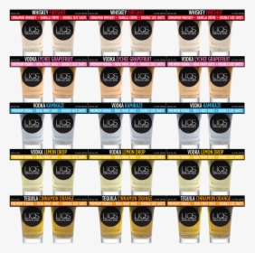 60 Shots / 5 Flavors   Title Liqs Case - Military Rank, HD Png Download, Transparent PNG