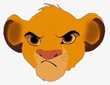 Lion King Cartoon Face, HD Png Download, Transparent PNG