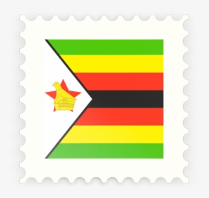 Postage Stamp Icon - Flag Of Zimbabwe, HD Png Download, Transparent PNG