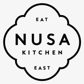 Nusa Logo Primary Black - Nusa Kitchen, HD Png Download, Transparent PNG