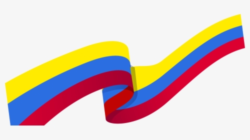 Transparent Bandera Colombia Png - Plantill Bandera De Colombia, Png Download, Transparent PNG