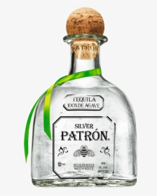 Tequila Patron Silver Png, Transparent Png, Transparent PNG