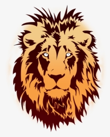 La Feria Academy - Lion Stencil Svg, HD Png Download, Transparent PNG