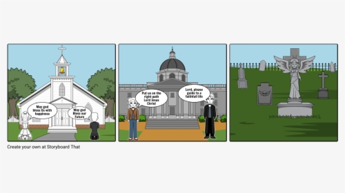 Comic Strip About Faith In God, HD Png Download, Transparent PNG
