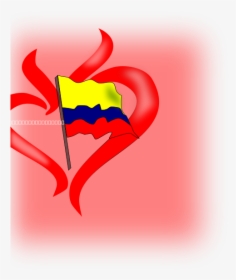 Colombia Pasion Svg Clip Arts - Heart, HD Png Download, Transparent PNG