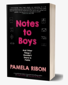 Notes To Boys - Book Cover, HD Png Download, Transparent PNG
