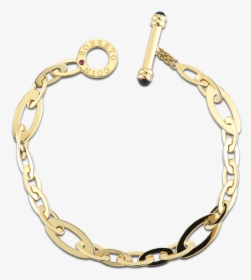 Roberto Coin Chic And Shine Small Link Bracelet - Roberto Coin Bracelet Gold, HD Png Download, Transparent PNG