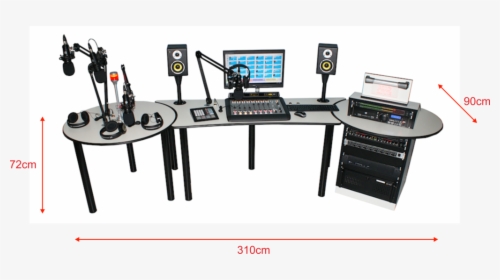 Thumbnail Sr6 Dimensions - Equipment Of A Digital Radio Studio, HD Png Download, Transparent PNG