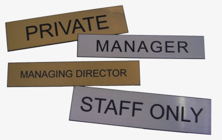 Office Wall And Door Name Plate - Signage, HD Png Download, Transparent PNG