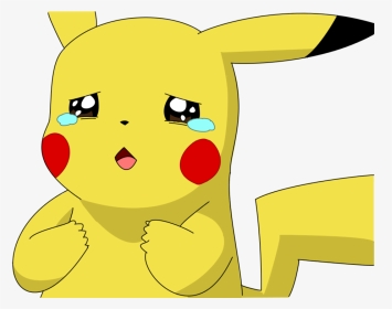 Clip Art Library Library Sad Png For Free Download - Crying Pikachu, Transparent Png, Transparent PNG