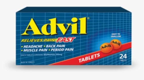 Tablets General Pain Relief - Advil, HD Png Download, Transparent PNG