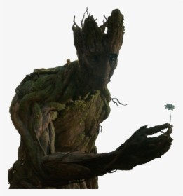 Groot Makes A Flower, HD Png Download, Transparent PNG