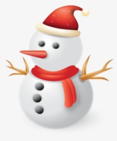 Snow Man Png Free Download - Christmas Snowman Icon, Transparent Png, Transparent PNG