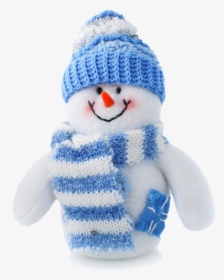 Snow Man Png Free Download - Blue Snowman Png, Transparent Png, Transparent PNG