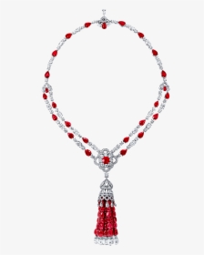 Graff Ruby Diamond Necklace, HD Png Download, Transparent PNG