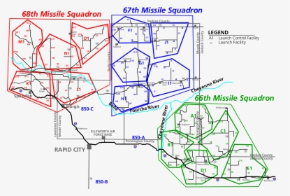Minuteman Missile Map, HD Png Download, Transparent PNG