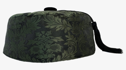 Our Olive Brocade Smoking Cap With Black Lining Is - Handbag, HD Png Download, Transparent PNG