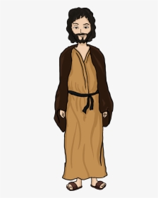 Bible Characters Png - Cartoon Disciple Of Jesus, Transparent Png, Transparent PNG