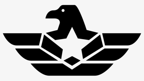 Eagle Symbol With A Star Comments - Eagle With Star Logo, HD Png Download, Transparent PNG