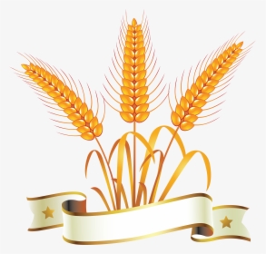 Gold And Silver Wheat Symbol Logos Icons Image - Gold Wheat Logo Png, Transparent Png, Transparent PNG