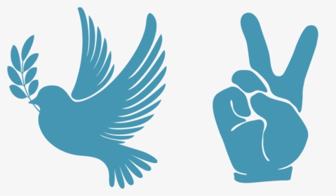 Transparent Peace Sign Hand Png - Symbol Of Peace Hope, Png Download, Transparent PNG