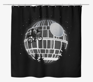 Fly Me To The Death Star Shower Curtain - Death Star, HD Png Download, Transparent PNG