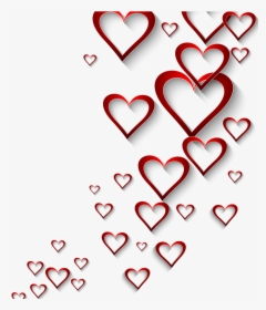 Valentines Day Heart Wallpaper - Love Heart Background Png, Transparent Png, Transparent PNG