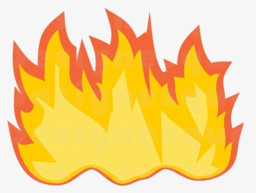 Flame Clipart Eps Vector For Free And Use Images In - Forest Fire Clipart, HD Png Download, Transparent PNG