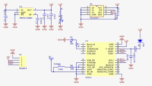 Gy Gps6mv2 Schematic, HD Png Download, Transparent PNG