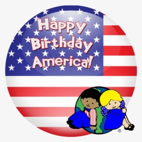 Happy Birthday America - Flag Mexico And Usa Icon, HD Png Download, Transparent PNG