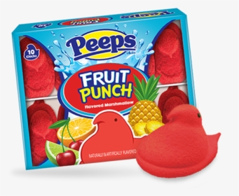 Fruit Punch Peeps - Peeps Flavors, HD Png Download, Transparent PNG