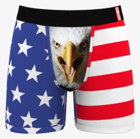 Men S Eagle Flag Ball Hammock Boxer Briefs - Shinesty Eagle Underwear, HD Png Download, Transparent PNG