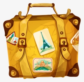 Clipart Travel Suitcase, HD Png Download, Transparent PNG