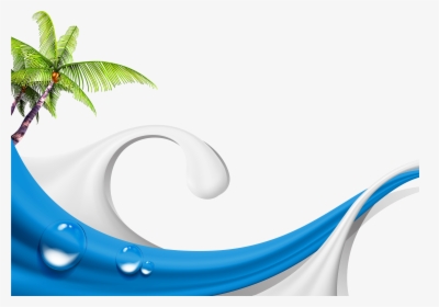 Graphic Design Transprent Free Water Waves Picture - Wave Graphic Design Png, Transparent Png, Transparent PNG