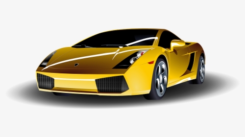 Car, Yellow, Sports, Vehicle, Lamborghini, Racing Car - Lamborghini Gallardo, HD Png Download, Transparent PNG