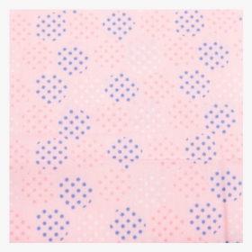 Cotton Poplin Printed Blue/pink/white Dots Multicolored - Polka Dot, HD Png Download, Transparent PNG