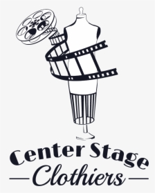 Center Stage Clothiers Logo - Illustration, HD Png Download, Transparent PNG