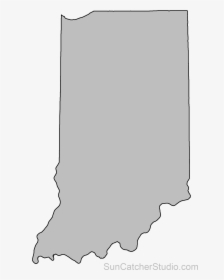 Outline Of Indiana Transparent Background, HD Png Download, Transparent PNG