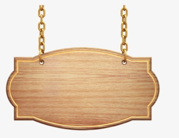 Wood Frame Png - Hanging Wood Sign Png, Transparent Png, Transparent PNG