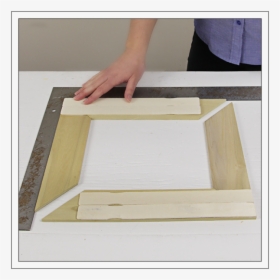Diy Wood Picture Frame Step By Step, HD Png Download, Transparent PNG
