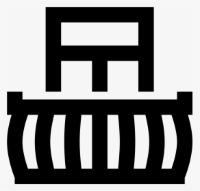 This Icon Represents A Balcony - Balcony Symbol Png, Transparent Png, Transparent PNG