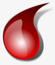 Source - Fr - Wikipedia - Org - Gota De Sangre Png - Red Tear Drop Transparent, Png Download, Transparent PNG