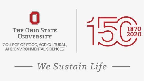 Cfaes 150 Email Signature Lockup With Tagline - Ohio State University, HD Png Download, Transparent PNG