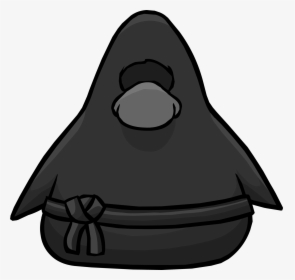 Transparent Ninja Mask Png - Black Ninja Club Penguin, Png Download, Transparent PNG