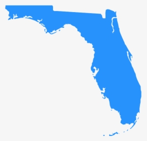Florida Map Silhouette, HD Png Download, Transparent PNG