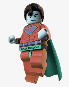 Brick Recycler Superman - Superman Lego, HD Png Download, Transparent PNG